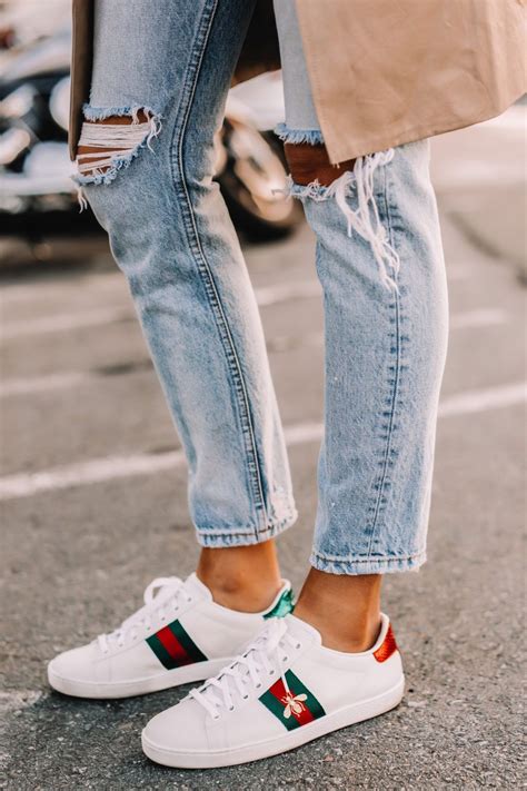 women's outfits for Gucci shoes